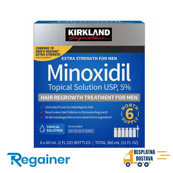 Kirkland Minoksidil 5% – Costco USA! Besplatna dostava! - Slika 3