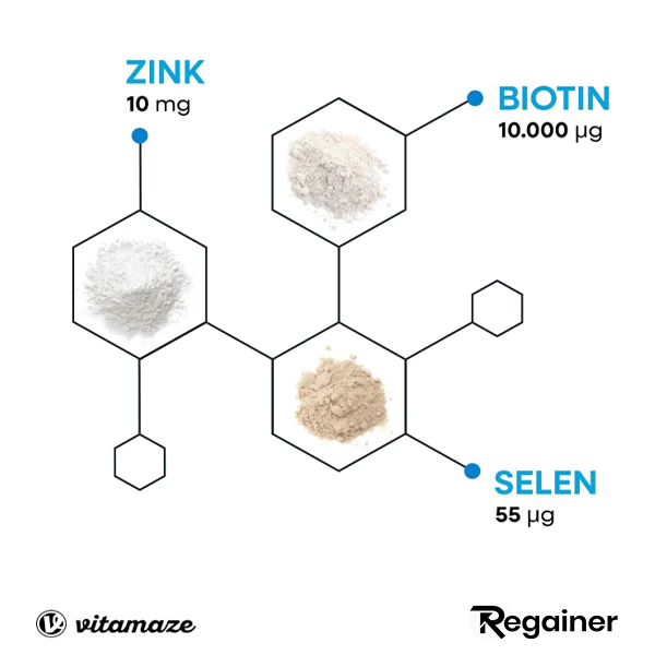 Biotin 10.000 µg Tablete sa Selenom i Cinkom - Nemački kvalitet - Vitamaze® - Slika 4